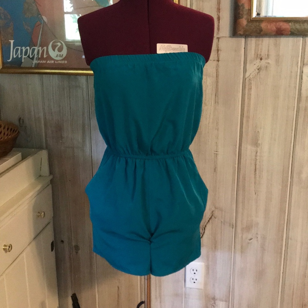 Blue romper